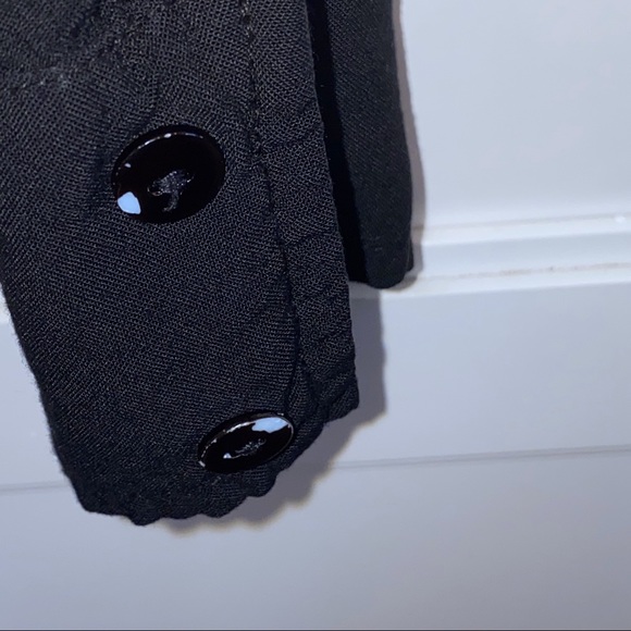 Enzo Costa | Romper Drawstring Chest Pockets Black - Picture 13 of 16